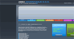 Desktop Screenshot of abba-zavarovanje.si